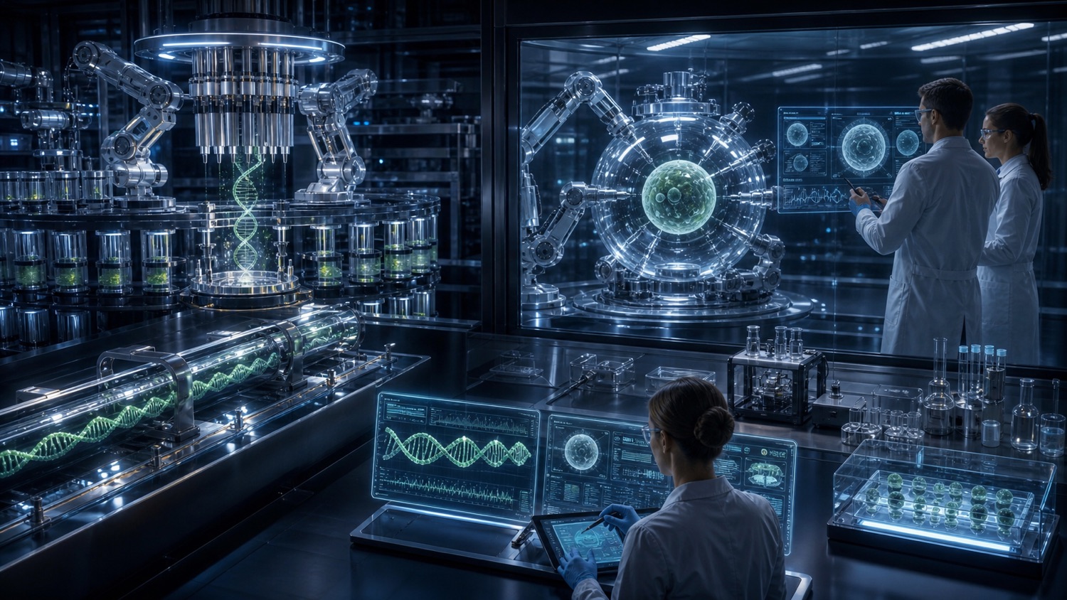 A human genome rendered as editable, computational code