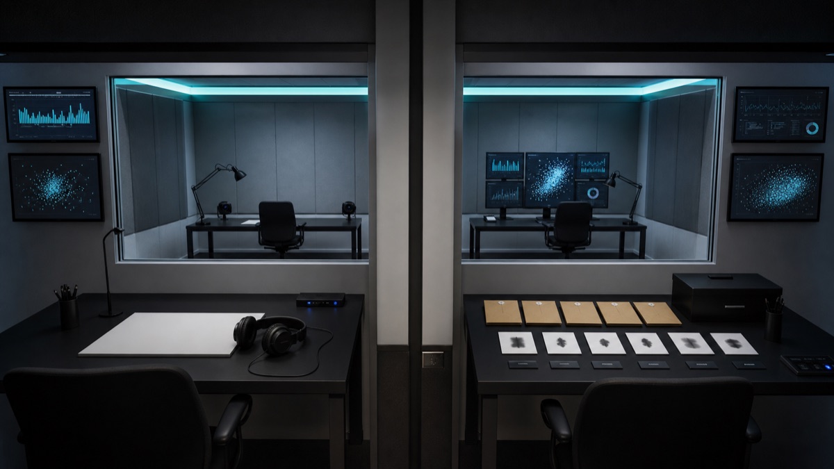 Remote viewing protocol room concept
