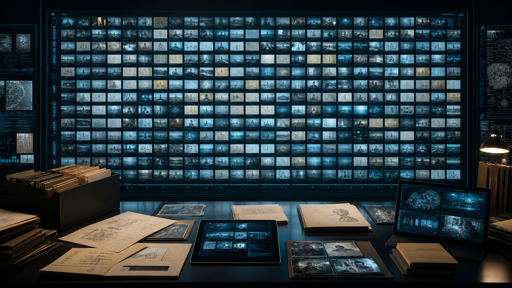 AI-generated remote viewing evidence source archive and adjudication console