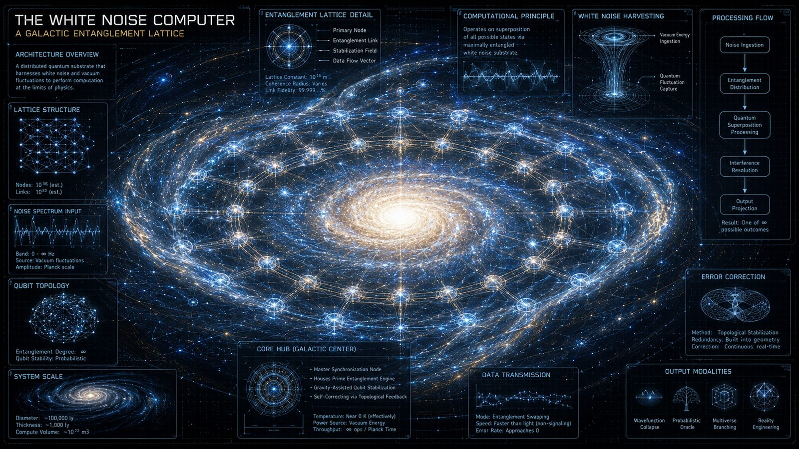 The White Noise Computer architecture diagram