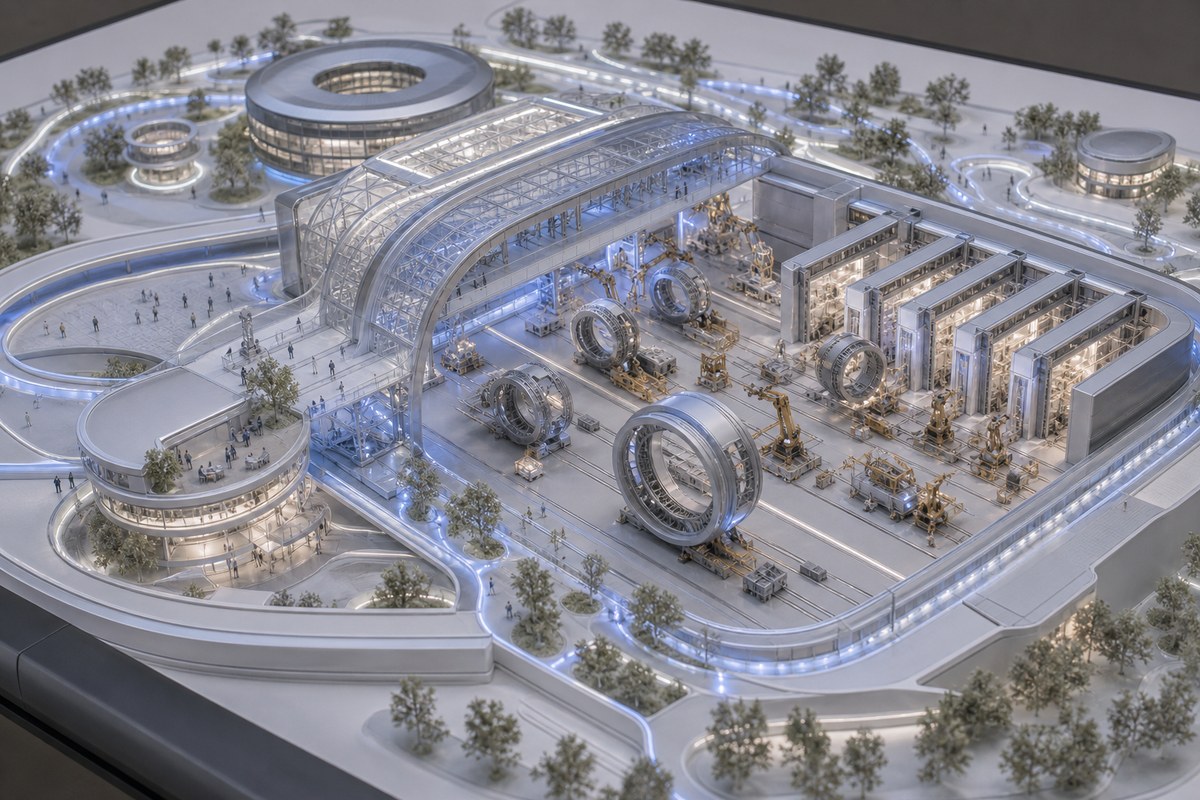 White Noise University OSTSS Settlement Launch Yard campus model