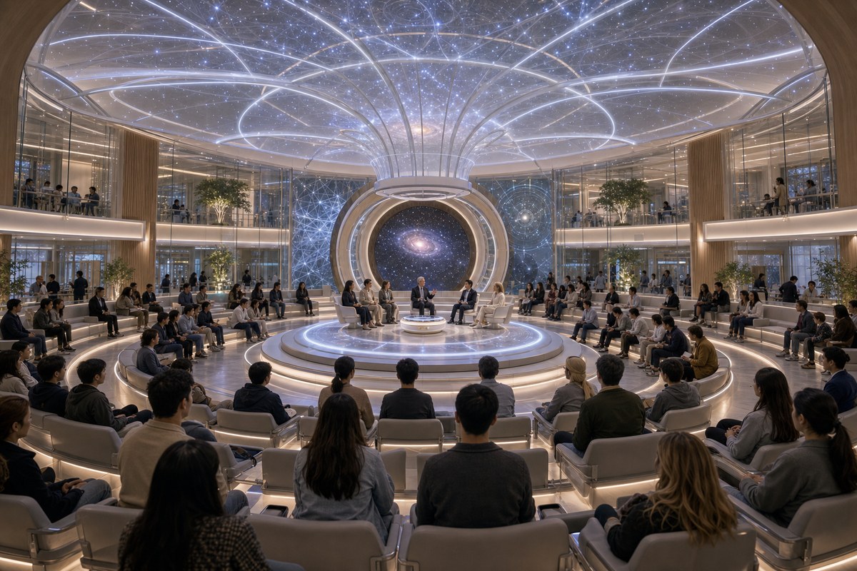 White Noise University Star Council Amphitheater interior
